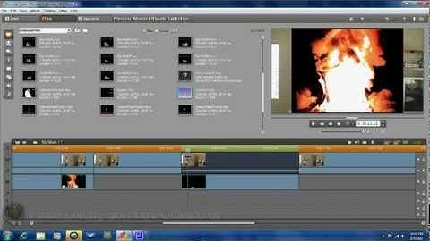 How To Make A Fire Effect - Pinnacle Studio 14 Ultimate Collection HD