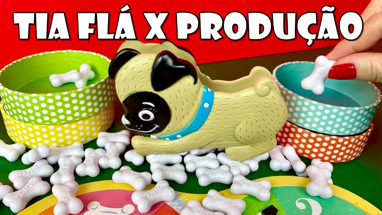 Ossinhos Para o PUG! Tia Flá X Produção