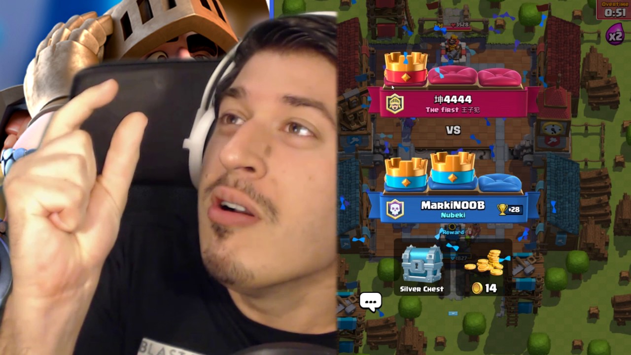 OVO JE VIŠE SMIJEŠNO!!!!- Clash Royale (free to play) part 10.