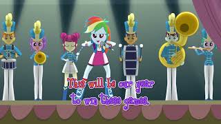 My Little Pony: Equestria Girls Friendship Games - 'The CHS Rally Song' Sing-Along