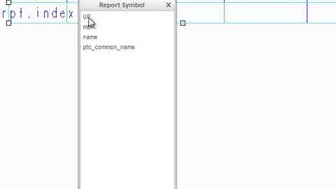Tutorial  Creating Report Tables - Creo