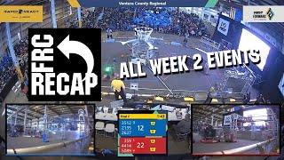 FRC Recap Week 2 Events Rapid React