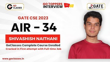 Shivashish Nathani AIR - 34 | Cracked in First attempt with Full-time Job | Complete Course Enrolled