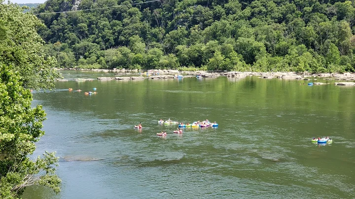 JourneyonaBike - Re-Opened! Harpers Ferry Pedestrian Bridge - A C&O Minute - July 4, 2020
