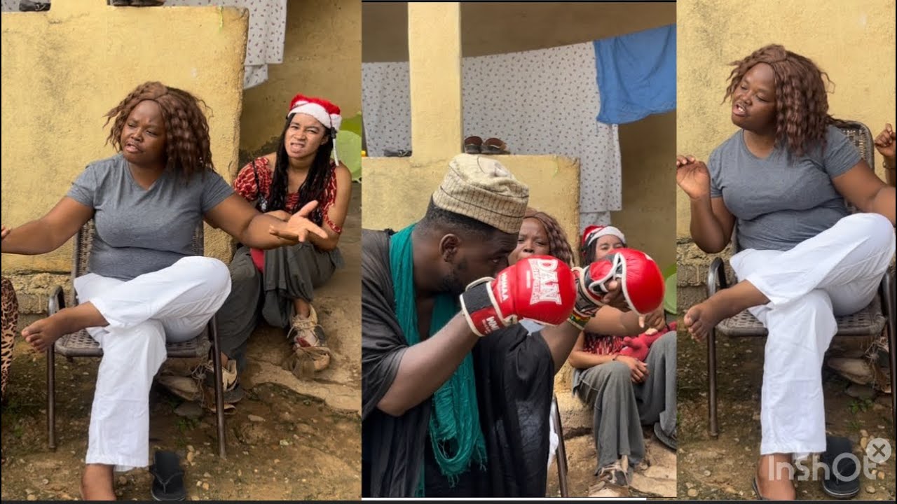 Mamou la parisienne toujours problème avec les gens 😂😂😂