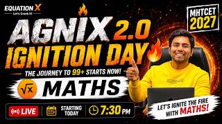 🔥 MHT CET 2027 Maths FREE Lectures| Agni X 2.0 Starts Now! BASICS OF MATHEMATICS