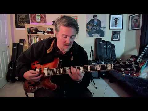 Maxey Archtops Lark Guitar with Josh Maxey - Solo Demo