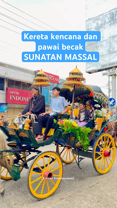 Pawai kereta kencana dan becak sunatan massal desa jakid brebes #shortsvideo