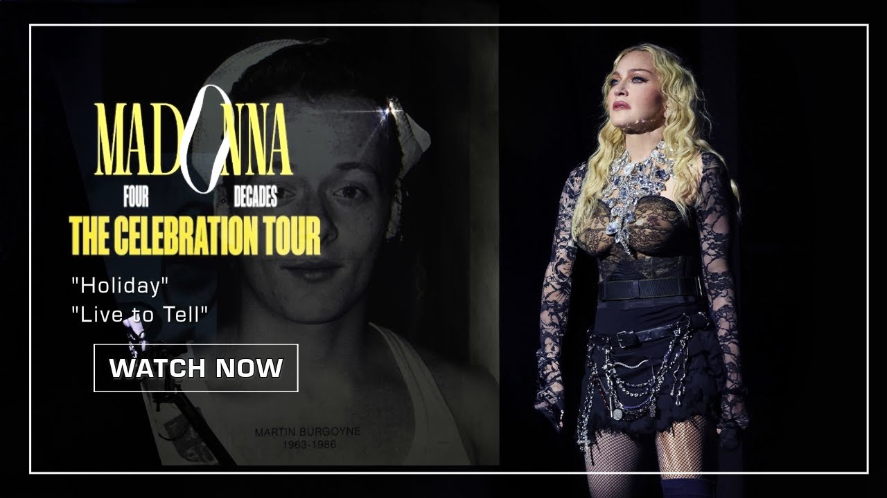 Part 04 | Holiday and Live to Tell | Madonna The Celebration Tour ...