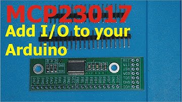 MCP23017 I2C I/O Expander Module