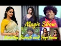 Yogi babu and KeerthySuresh |Magic show |Mini Talks Tamil |