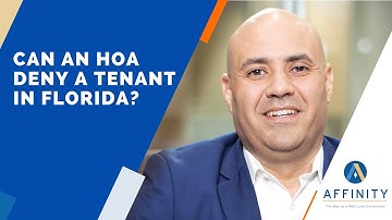 Can an HOA Deny a Tenant in Florida?