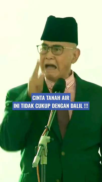 AL-ZAYTUN-CINTA TANAH AIR INI TIDAK CUKUP DENGAN DALIL