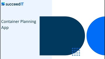 Container Planning app