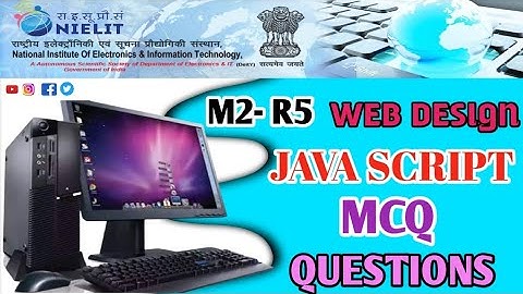 Top 10 JavaScript MCQ Question|JavaScript MCQ O level|JavaScript MCQ in Hindi