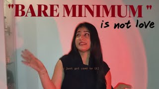 Bare Minimum Isn’t Love | Stop Settling for Less Profile