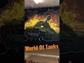 WORLD OF TANKS Drawing on the wall