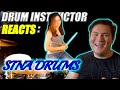 Drum Instructor Reacts to Sina Drums Don't Stop Believin' Journey | Drum Teacher React Series