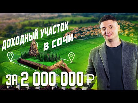 Инвестиции в недвижимость Сочи 2021 году. Коллективные инвестиции в земельные участки в Сочи