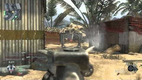Black Ops:  Triple Kill on Firiing Range with AK47 and a Grenade