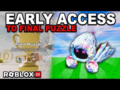 How to get EARLY ACCESS to the FINAL PUZZLE | The Hunt 20 Roblox