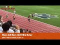 State meet  class 2a boys 4x100m relay