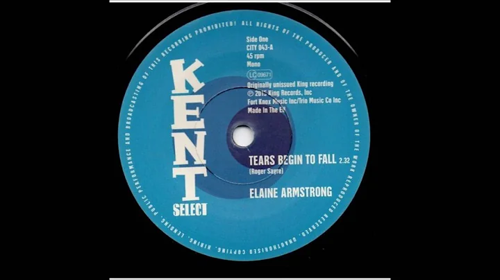 ELAINE ARMSTRONG - Tears Begin to fall