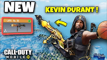 *NEW* Kevin Durant Full Draw ! CoD Mobile Battle Royale