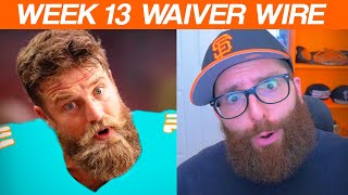 Waiver Wire Adds Week 13 Fantasy Football 2020