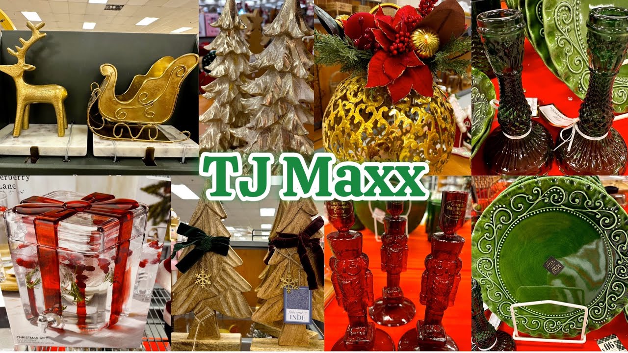 TJ Maxx Рождество 2025 🎄 Элитный праздничный декор + забавные праздничные находки!