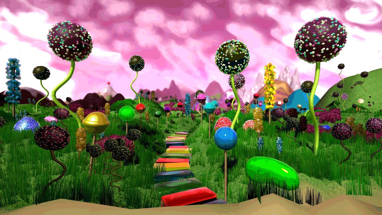 Lollipop Candy Land Unity 3D Asset - YouTube