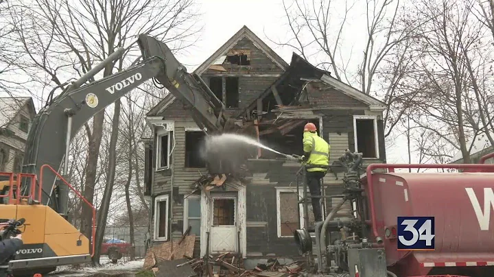 Binghamton begins demolition of former Anzaroot properties