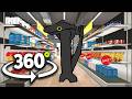 Toothless Dragon Dancing in the Supermarket | 4K VR 360° Video
