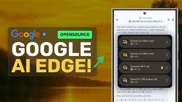 Google AI Edge App: LM-Studio for Smartphone! This OPENSOURCE AI App by Google is INSANE!