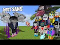 Dust Sans (H2V) vs. AU Undertale Gang | Minecraft (THIS IS THE BEST...)