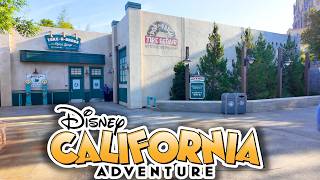 -NEW- Cars Land Bathrooms OPENS + Disney California Adventure Walkthrough & Rides | 4K 60FPS POV