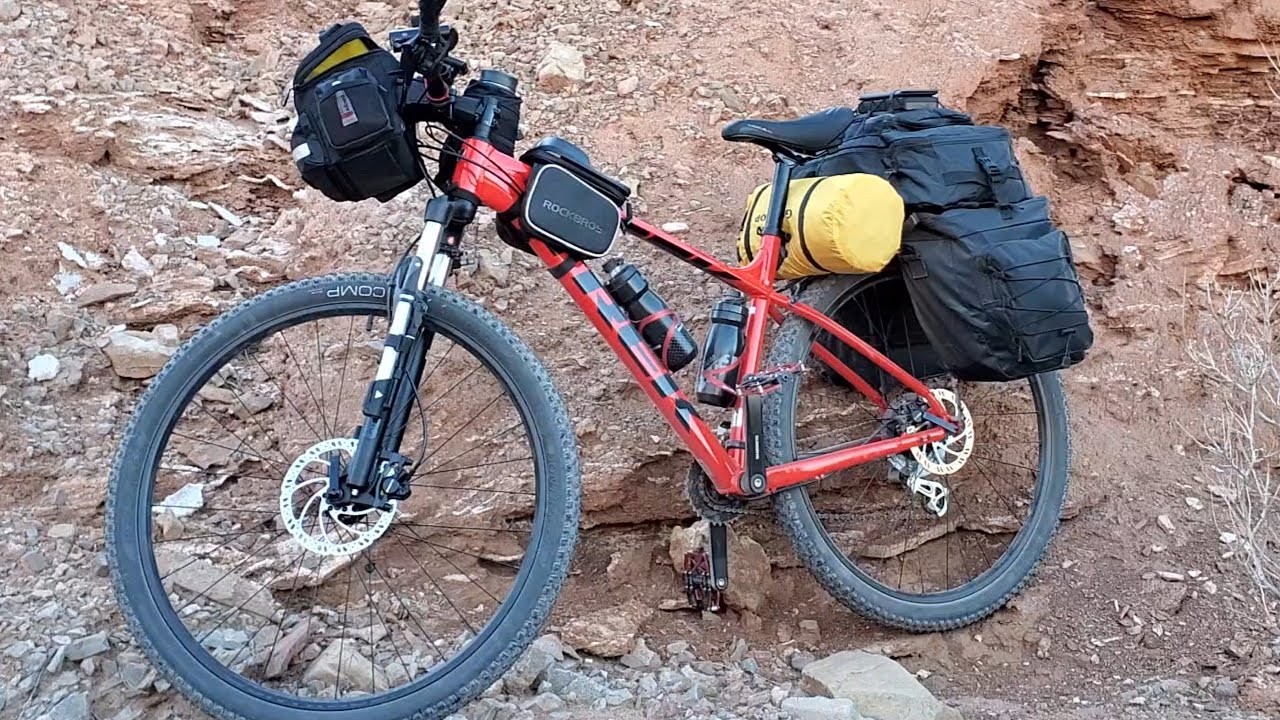 2020 Trek Marlin 6: Bikepacking setup and products. - YouTube