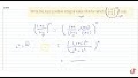 Write the least positive integral value of `n` for which `((1+i)/(1-i))^n` is real.