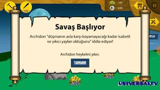 Savaş oyunu 🗽🗽heykəllərin dağidilması