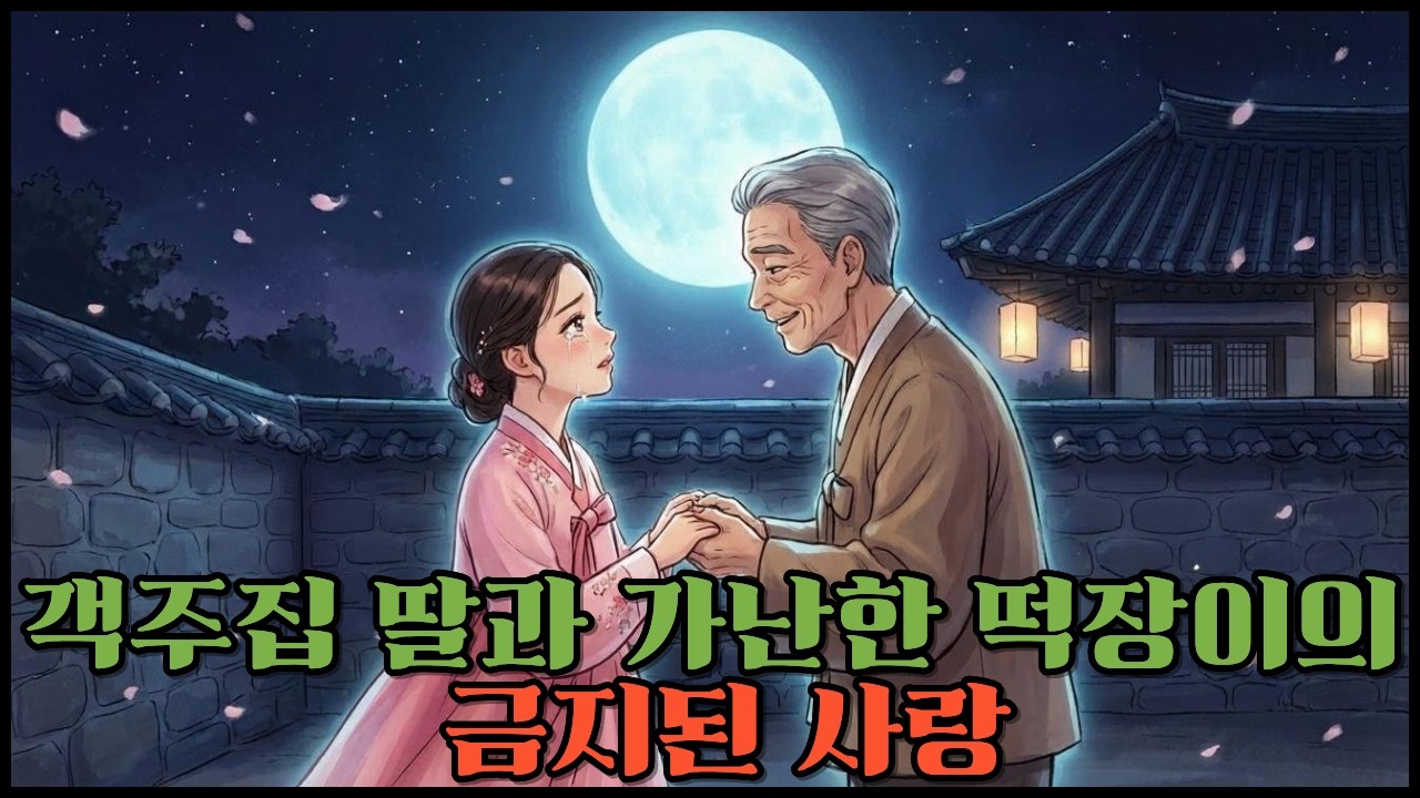 객주집 딸과 가난한 떡장이의 금지된 신분을 넘어선 사랑 | 야담 민담 전설 설화 옛날이야기 조선시대 신화 야사