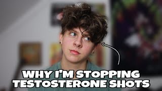 WHY I'M STOPPING TESTOSTERONE SHOTS (FTM TRANSGENDER) | NOAHFINNCE