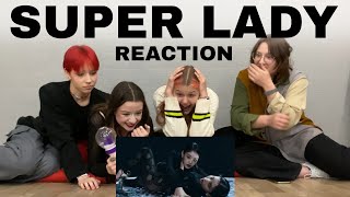 (여자)아이들 ((G)I-DLE) - SUPER LADY Official MV | REACTION