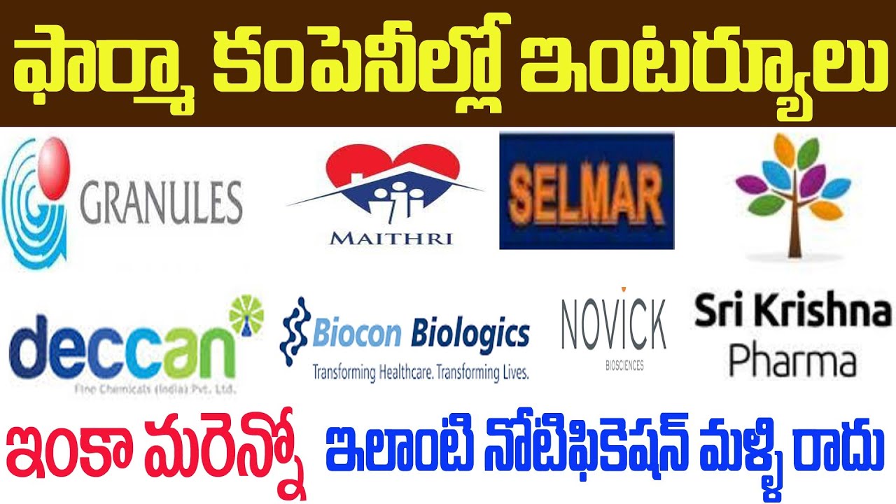 Latest pharma job's I mega job mela