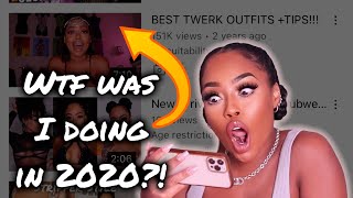 Reacting to the wild videos on my old channel! | Ninas420life