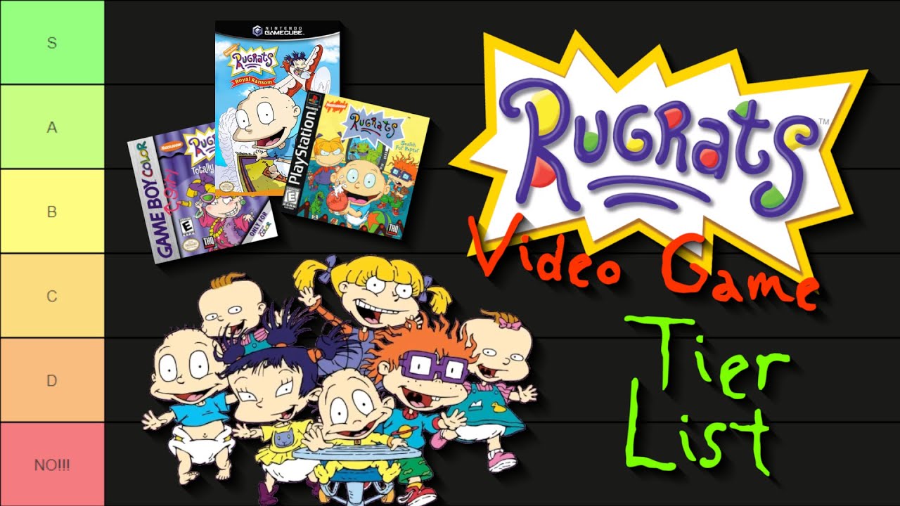 Rugrats Video Game Tier List YouTube