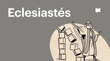 Quem foi o autor do livro de Eclesiastes?