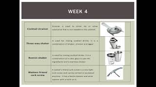 WEEK#4 BAR AND BEVERAGE MANAGEMENT screenshot 2