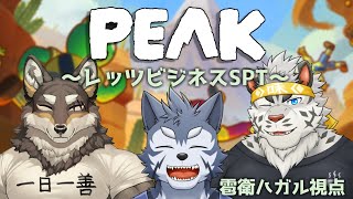 【PEAK】久々のSPTでビジネス登山ですだ！！【Vtuber/雹衛ハガル】