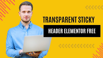 Elementor Tutorial: Create a Transparent Sticky Header for Free | Easy Step-by-Step Guide