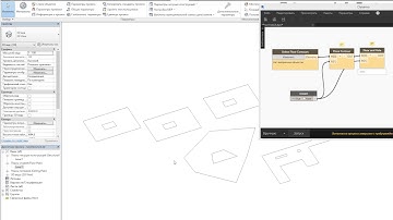 Floor and opening by Curves (Revit Dynamo BIM)